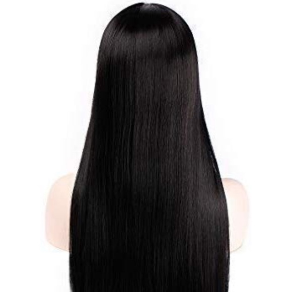 ?IMMA 24” BLACK STRAIGHT LACE FRONT WIG *NWT*?